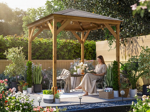 Wooden garden gazebo x - gazebo,,