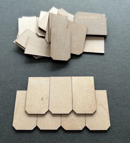 New wooden dolls house 24 - house, 1:24