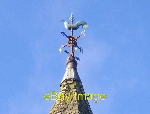 Photo 6x4 weather vane - vane, atop