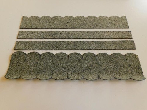 Set roof shingles beaver - roof, tail