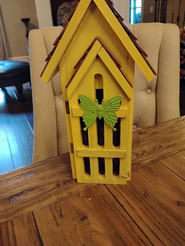 Wooden butterfly house for - wooden,