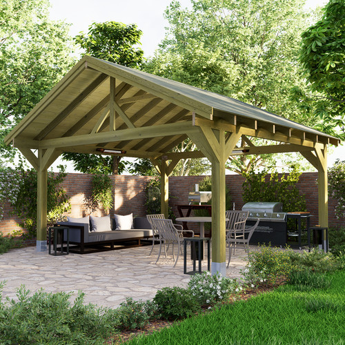 Apex premium wooden - gazebo, diy