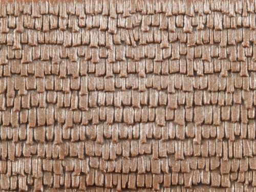 Wooden shingle roof decorative - wooden,