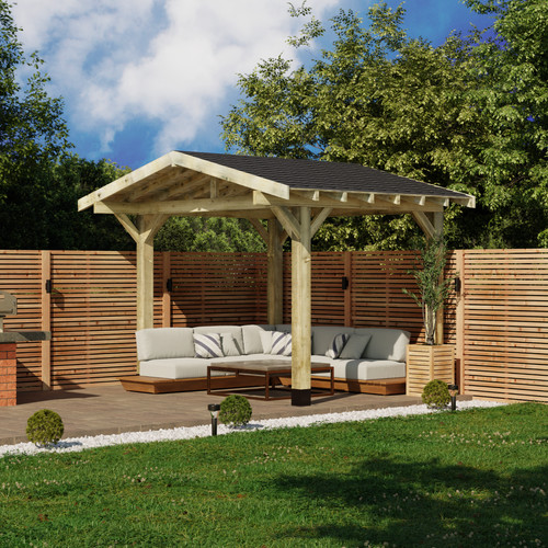 Wooden gazebo katepal - gazebo,